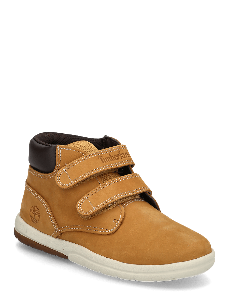 Timberland - MID HOOK & LOOP BOOT - winterstiefel - wheat - 0
