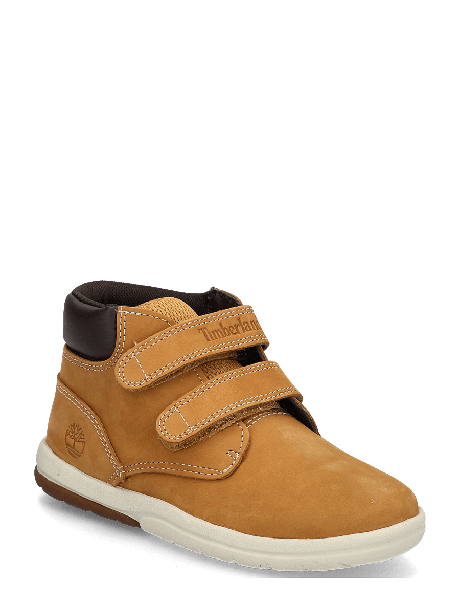 Timberland - MID HOOK & LOOP BOOT - winterstiefel - wheat - 0