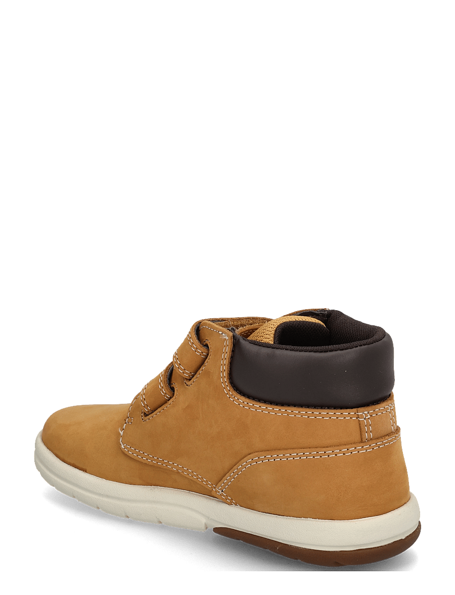 Timberland - MID HOOK & LOOP BOOT - winterstiefel - wheat - 1