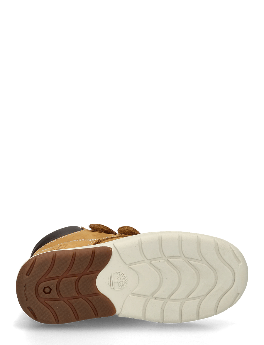 Timberland - MID HOOK & LOOP BOOT - winterstiefel - wheat - 4