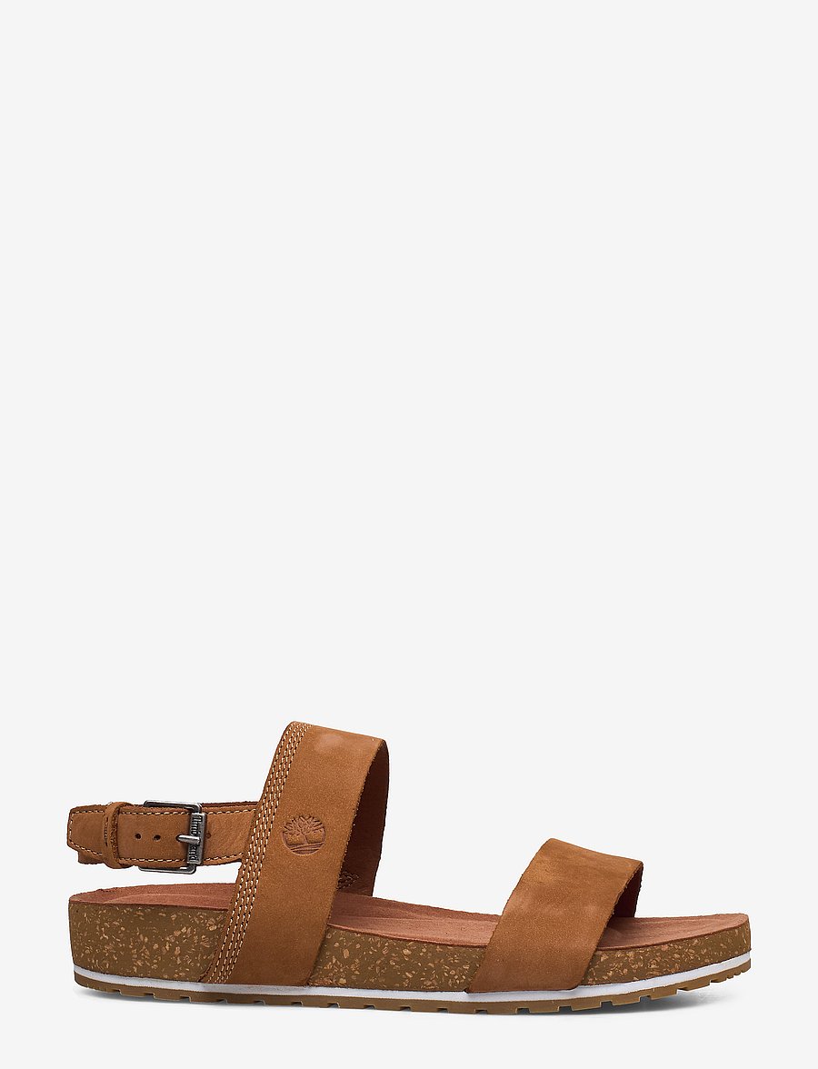 Timberland - BACKSTRAP SANDAL - flache sandalen - rust/copper - 1