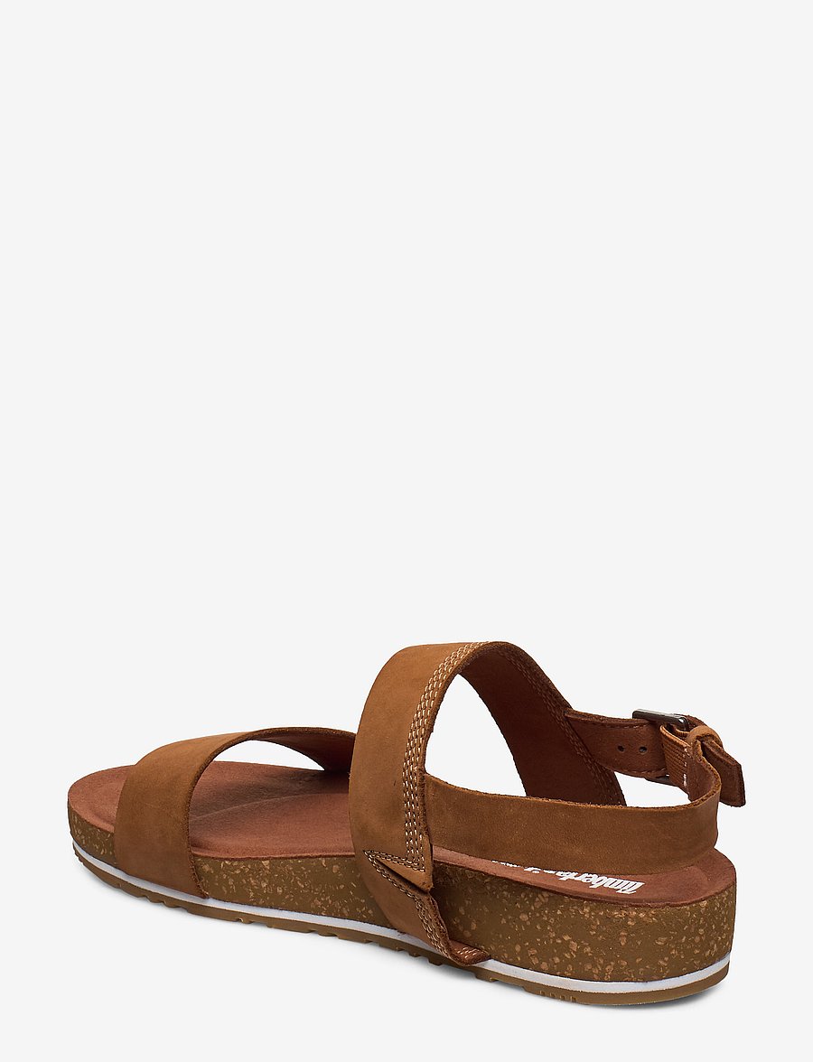 Timberland - BACKSTRAP SANDAL - flache sandalen - rust/copper - 2