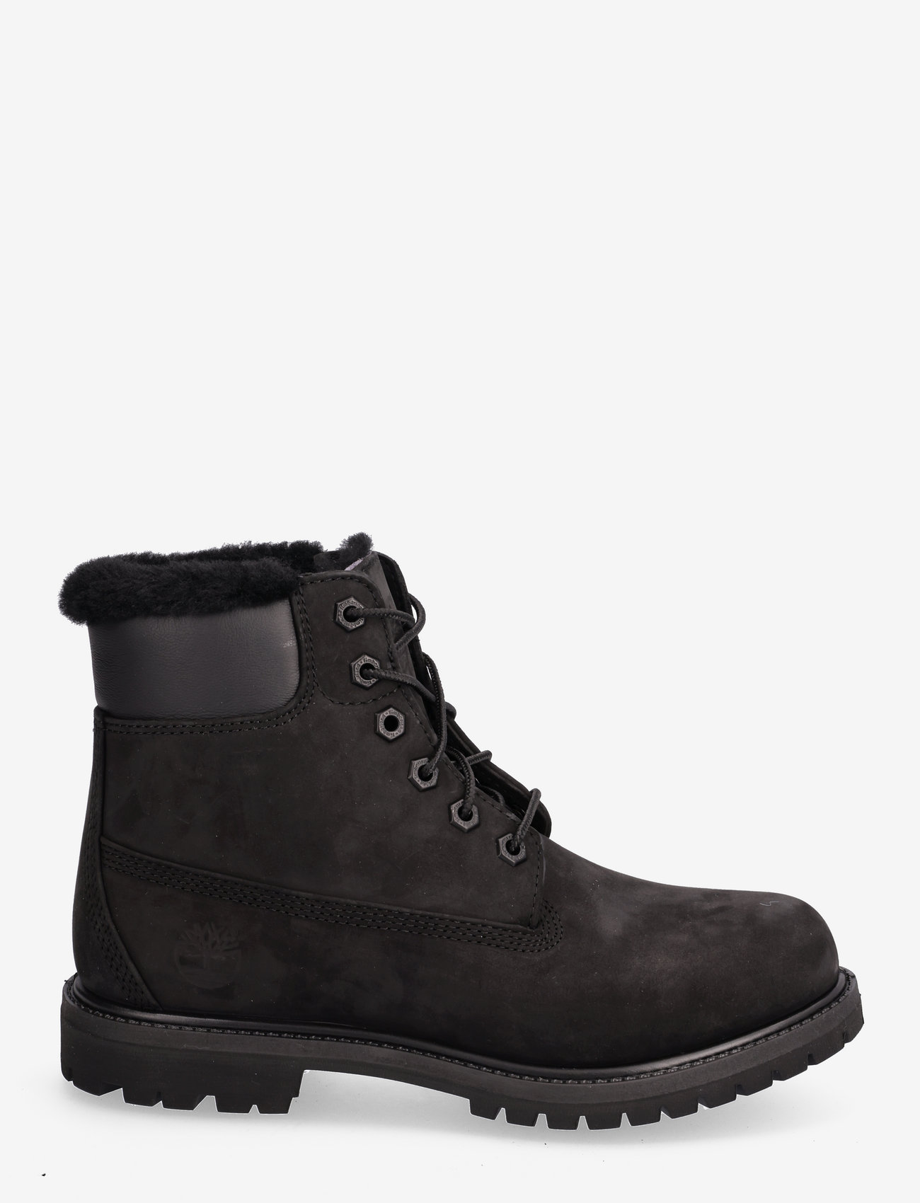 Timberland - 6in Premium Shearling Lined WP Boot - snøreboots - black - 1