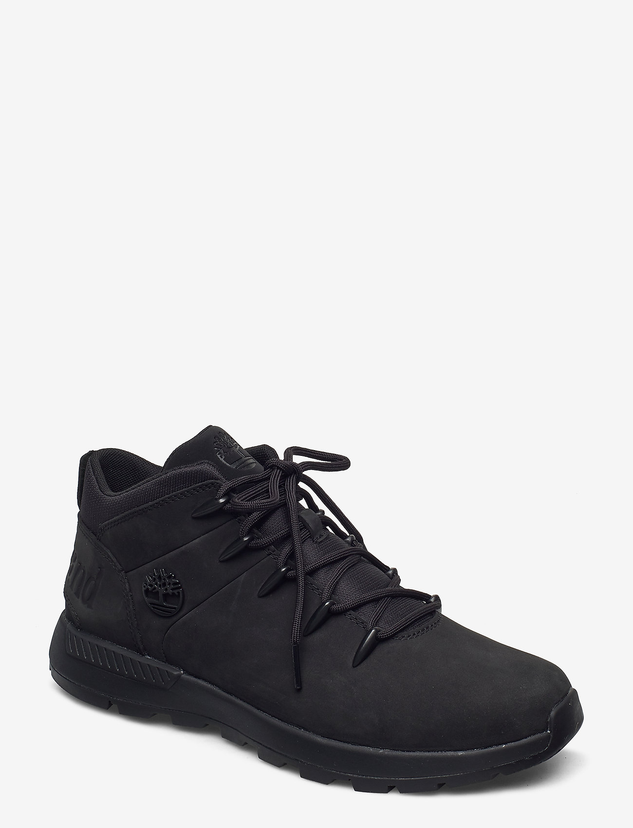Timberland - MID LACE UP SNEAKER - höga sneakers - jet black - 0