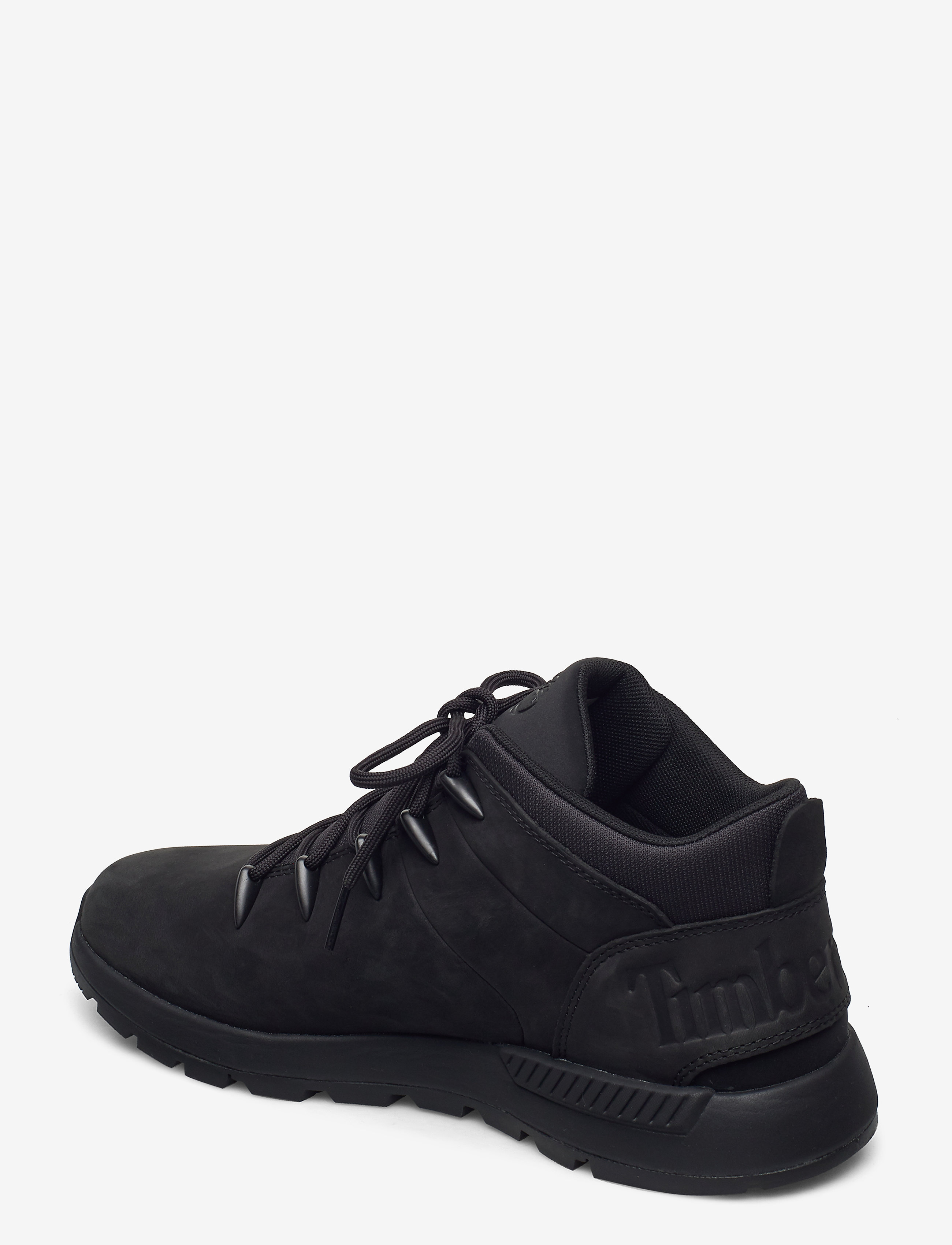 Timberland - MID LACE UP SNEAKER - korkeavartiset tennarit - jet black - 2