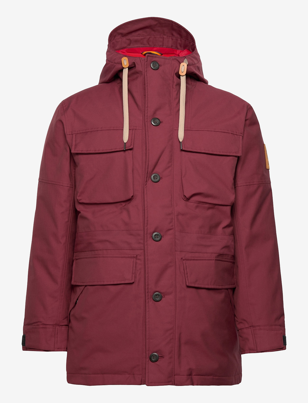 Timberland - Expedition Field Parka DV - oxblood red - 0