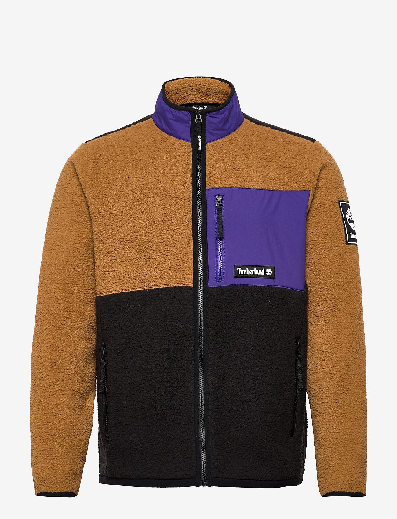 Timberland - OA Sherpa Jacket - rubber-black-deep blue - 0