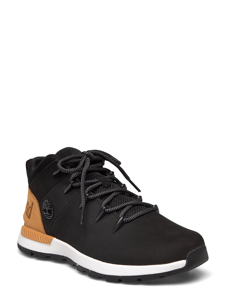 Timberland - MID LACE UP SNEAKER - laag sneakers - jet black - 0