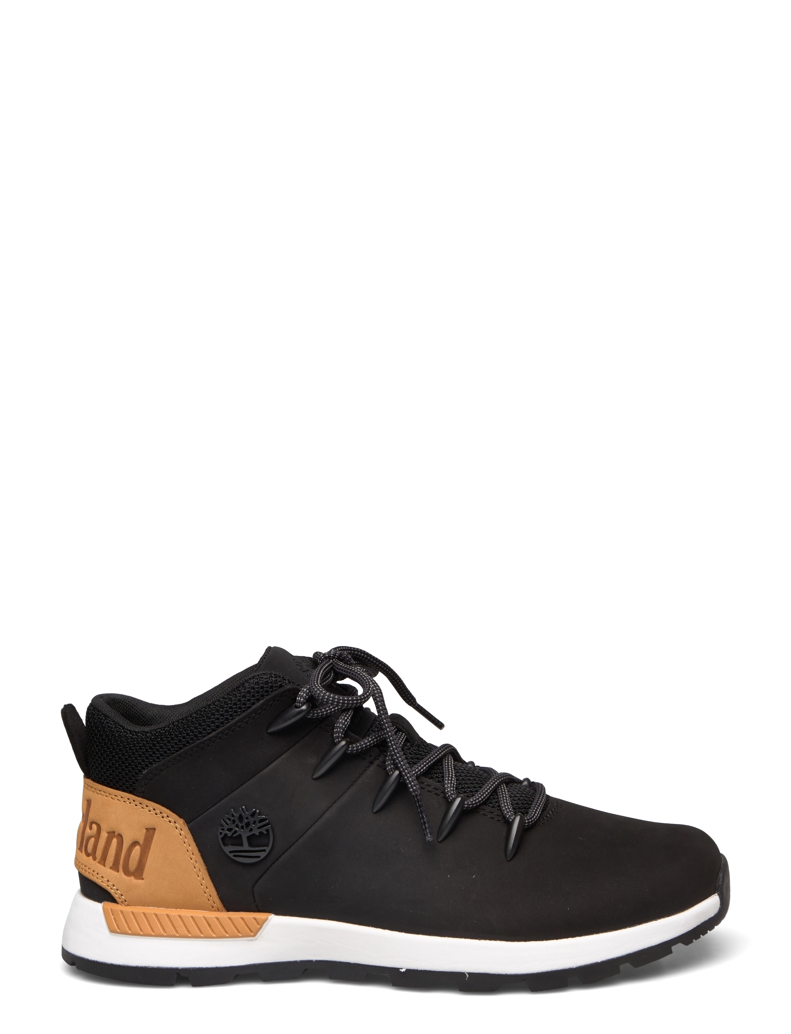 Timberland - MID LACE UP SNEAKER - low tops - jet black - 1