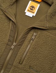 Timberland - Mix Media Sherpa FZ Fleece - mid layer jackets - dark olive - 2