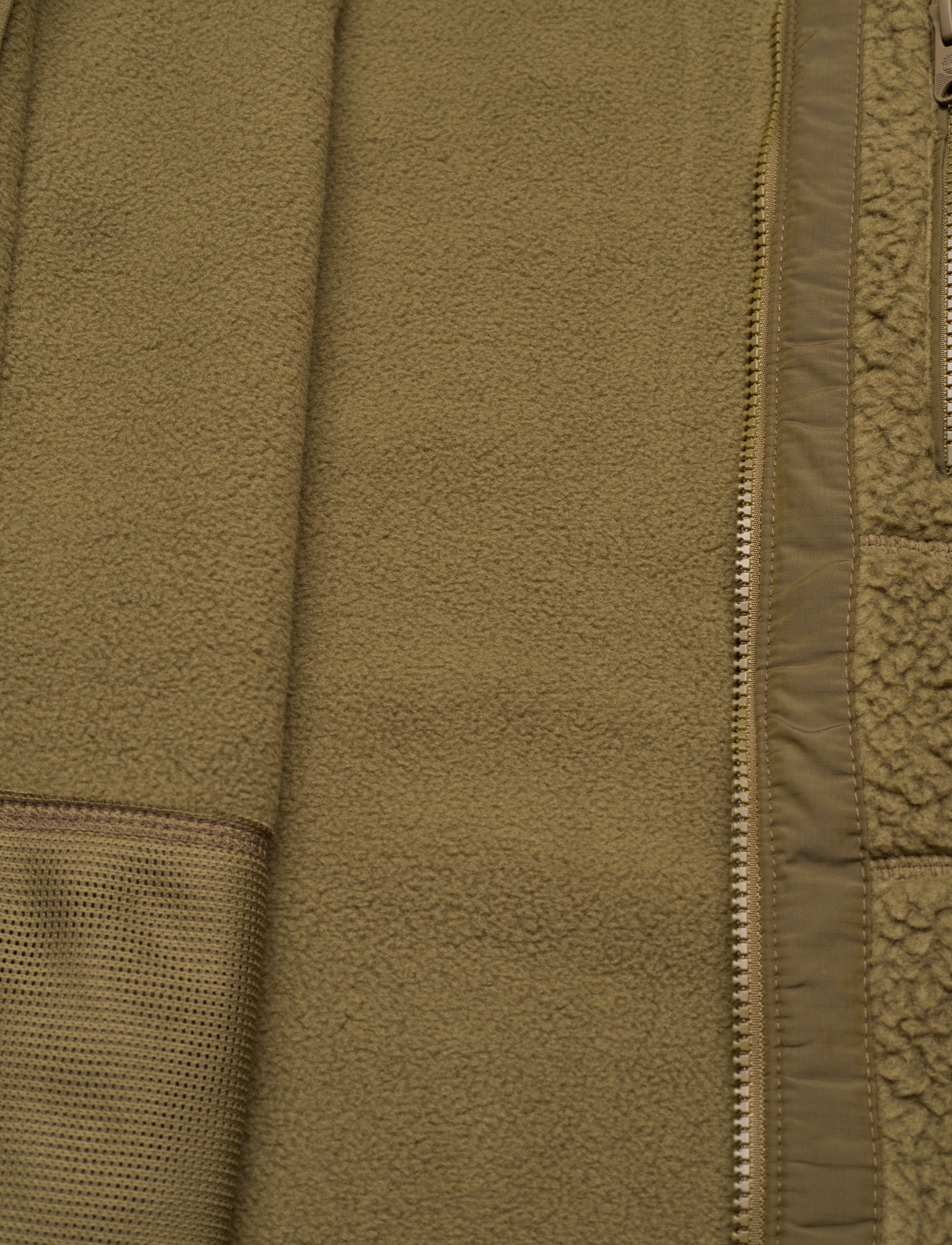 Timberland - Mix Media Sherpa FZ Fleece - dark olive - 4