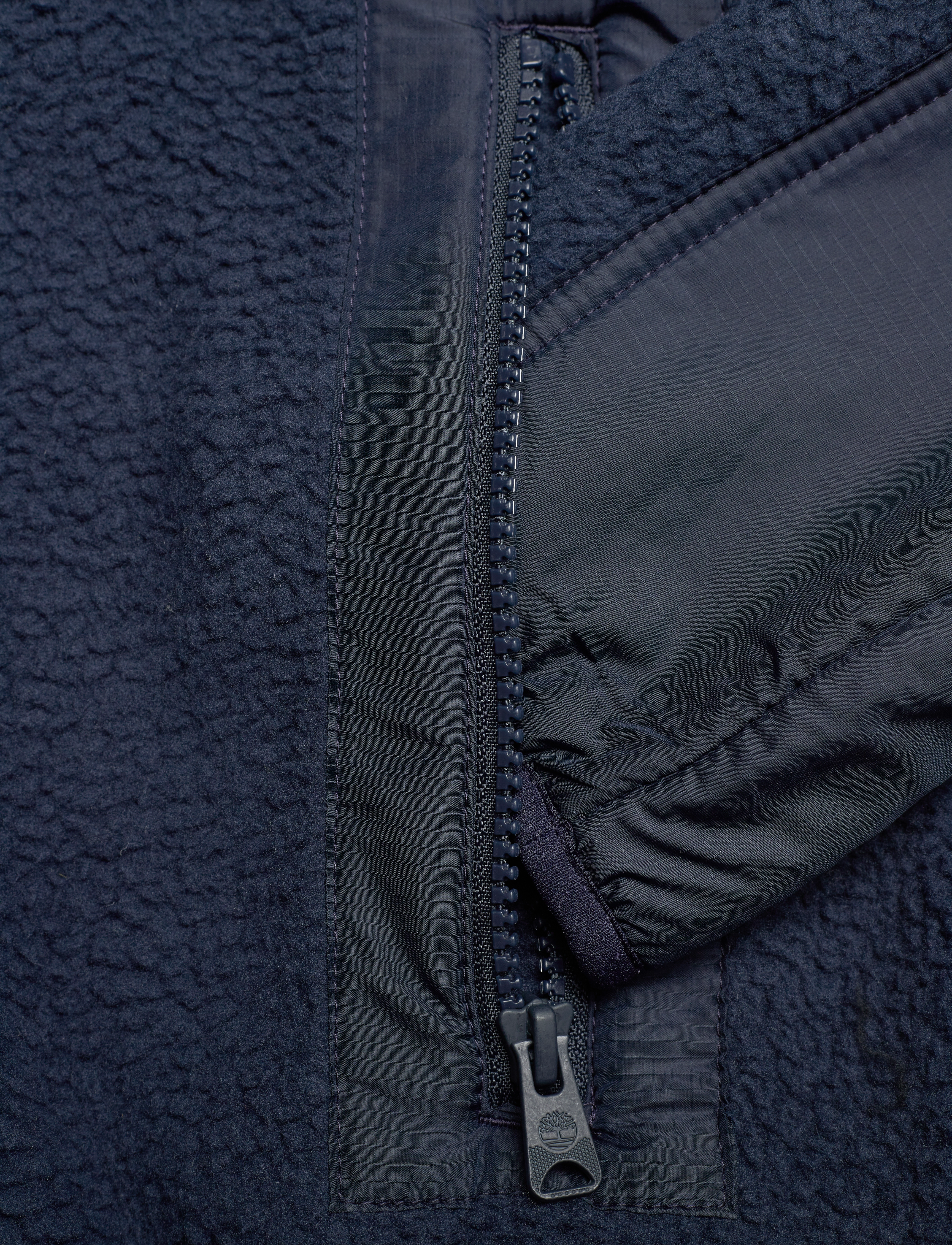 Timberland - Mix Media Sherpa FZ Fleece - dark sapphire - 4
