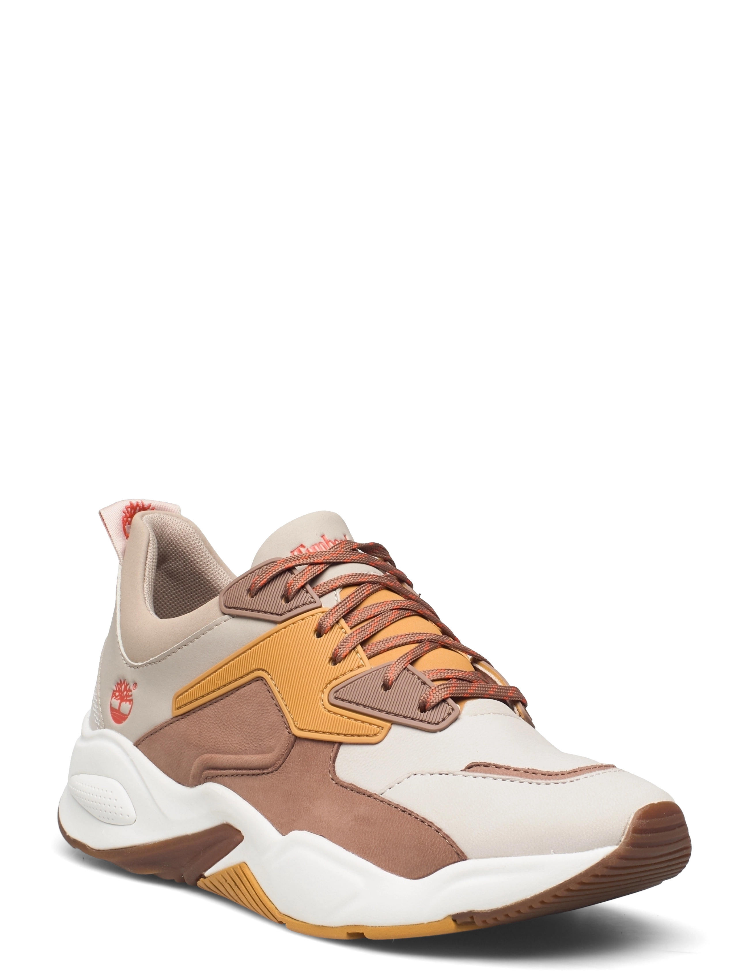 Delphiville Fabric / Leather Sneaker - COCOA BROWN