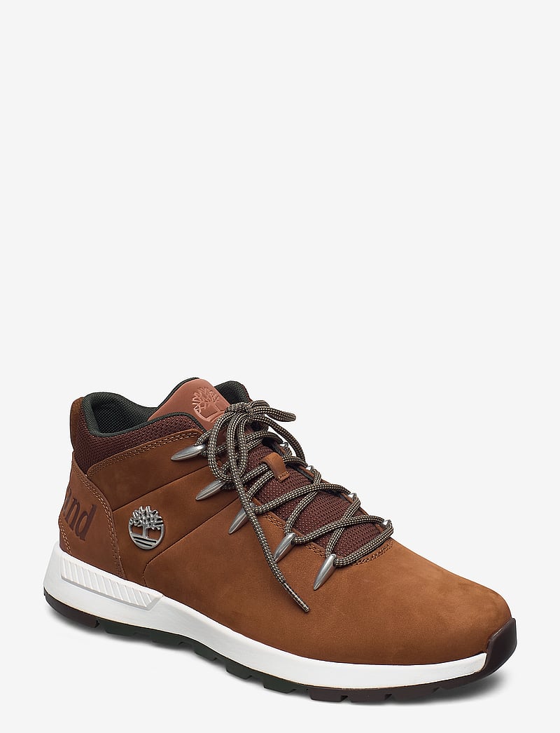 Timberland - MID LACE UP SNEAKER - låga sneakers - saddle - 0