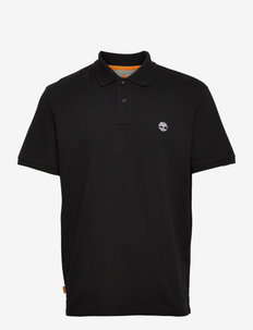 MILLERS RIVER Pique Short Sleeve Polo BLACK, Timberland