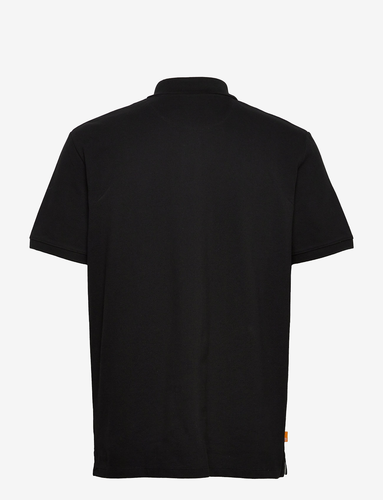 Timberland - MILLERS RIVER Pique Short Sleeve Polo BLACK - lyhythihaiset - black - 1