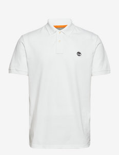 MILLERS RIVER Pique Short Sleeve Polo WHITE, Timberland