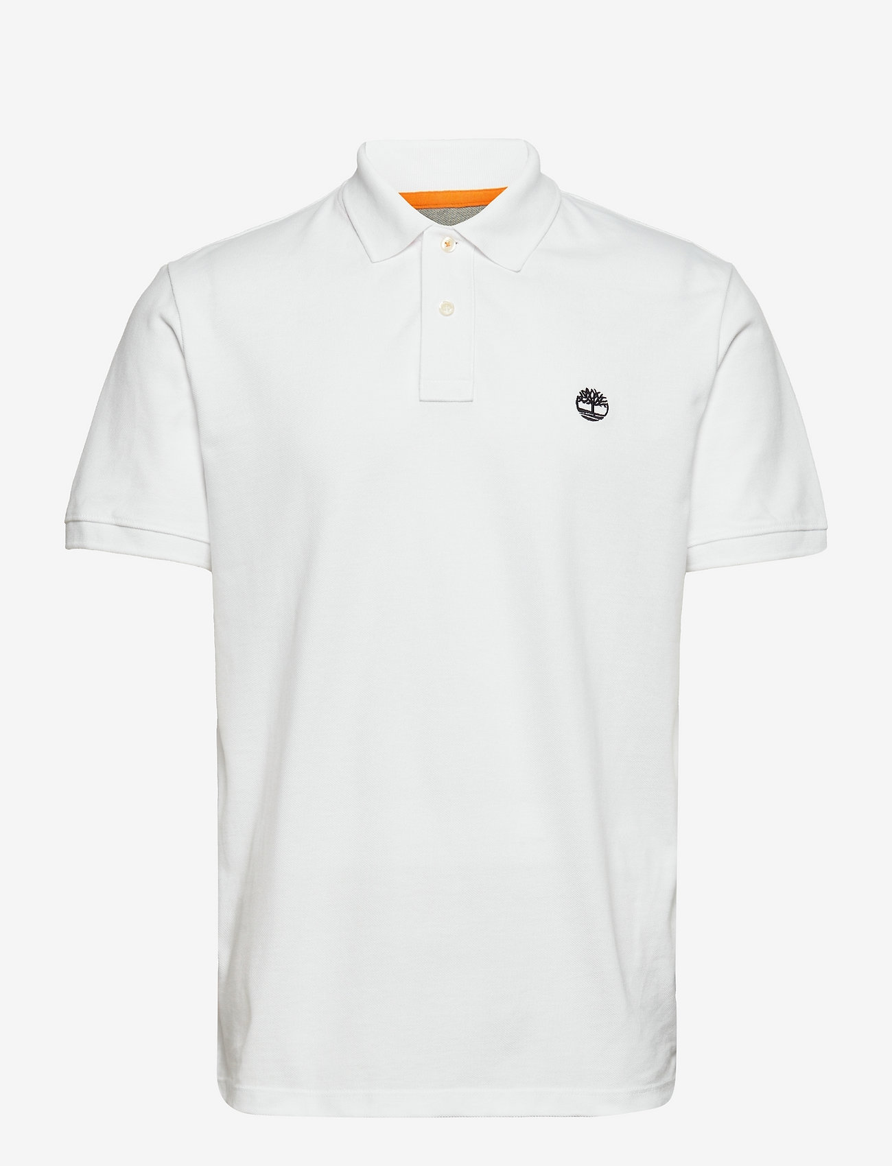 Timberland - MILLERS RIVER Pique Short Sleeve Polo WHITE - lyhythihaiset - white - 0