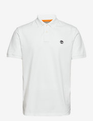 MILLERS RIVER Pique Short Sleeve Polo WHITE - WHITE