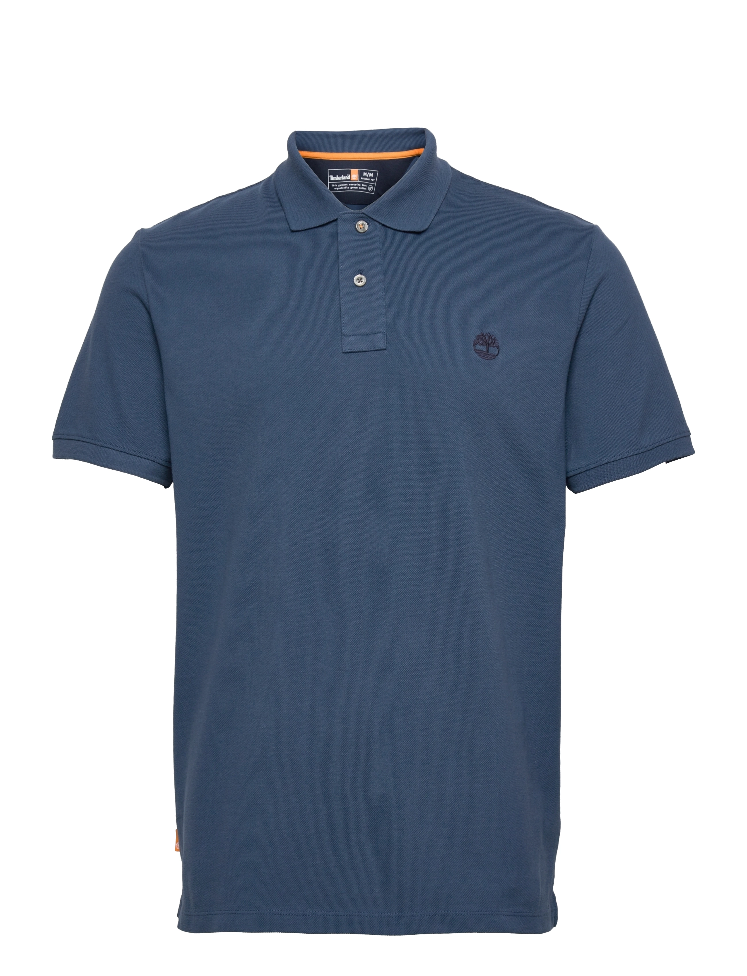 MILLERS RIVER Pique Short Sleeve Polo DARK DENIM - DARK DENIM