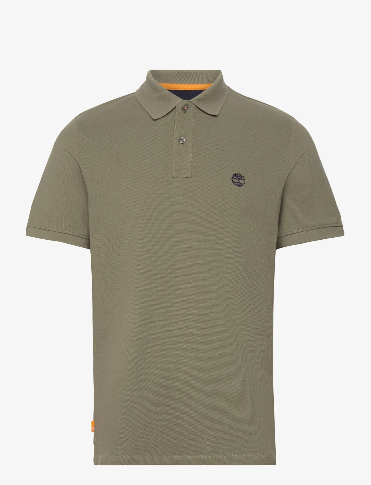 Timberland - MILLERS RIVER Pique Short Sleeve Polo CASSEL EARTH - lyhythihaiset - cassel earth - 0