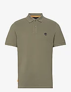 MILLERS RIVER Pique Short Sleeve Polo CASSEL EARTH - CASSEL EARTH