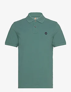 MILLERS RIVER Pique Short Sleeve Polo SEA PINE, Timberland