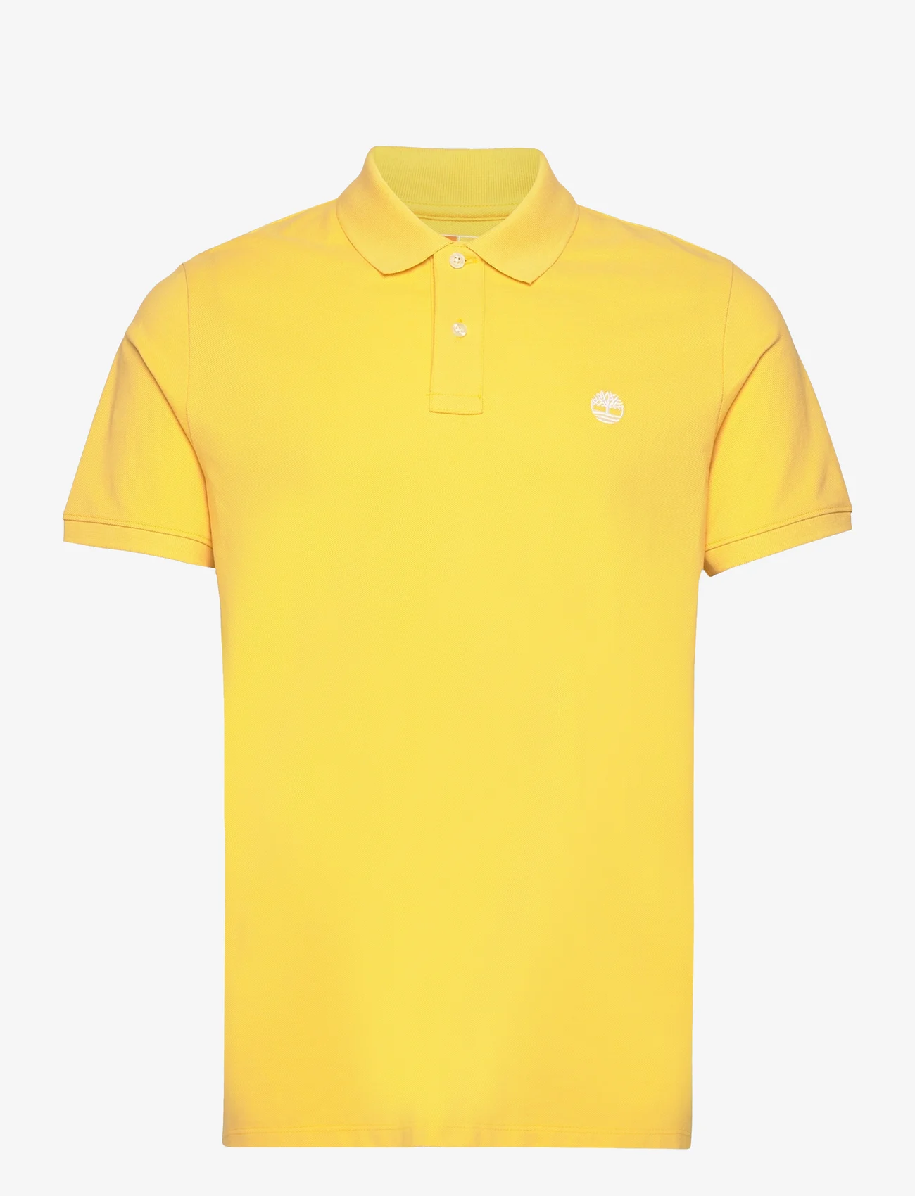 Timberland - MILLERS RIVER Pique Short Sleeve Polo MIMOSA - lyhythihaiset - mimosa - 0