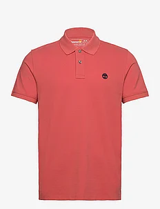 MILLERS RIVER Pique Short Sleeve Polo BURNT SIENNA-APP, Timberland