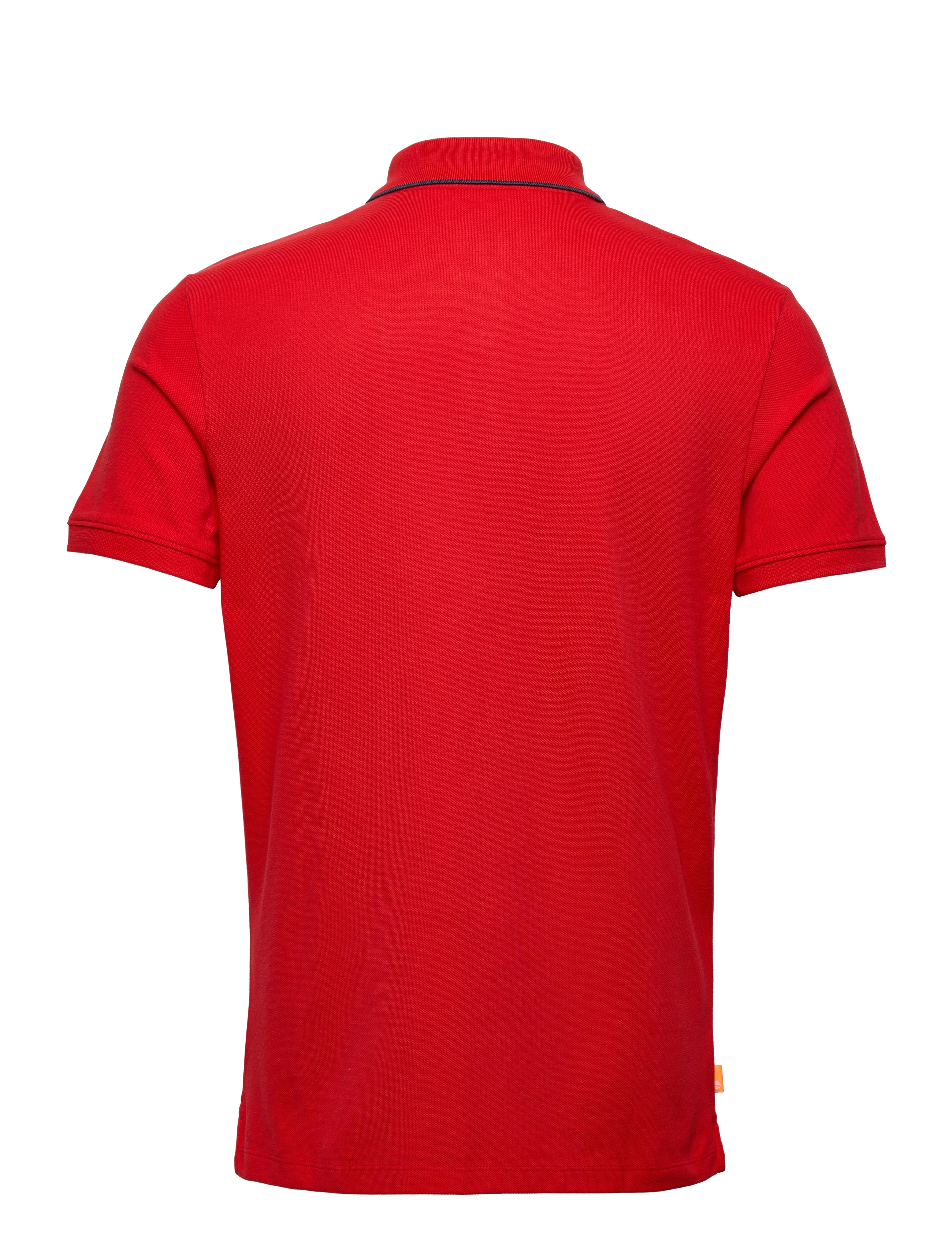Timberland - SS Jacquard YD Polo - barbados cherry - 1