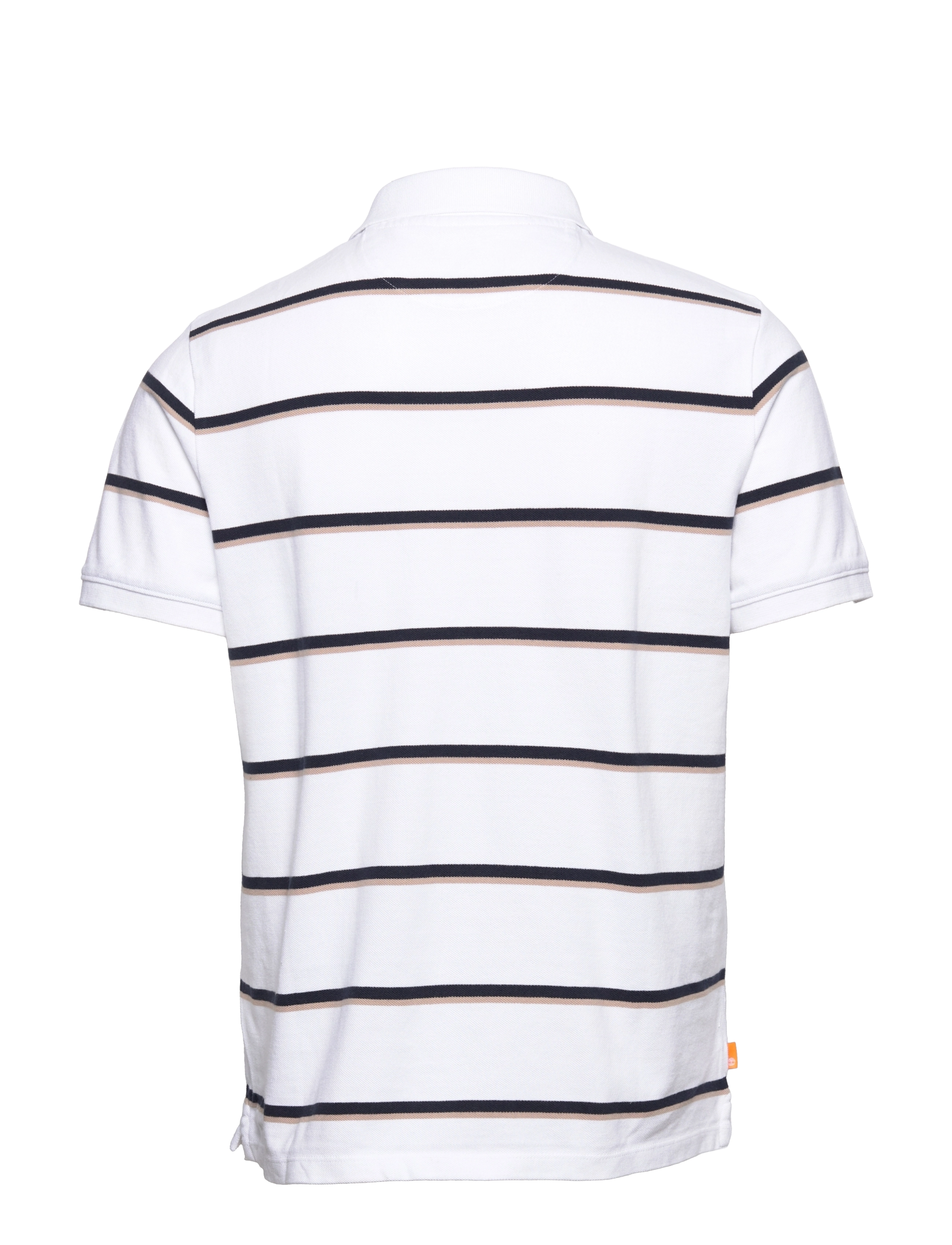 Timberland - SS YD Stripe Polo - white yd - 1