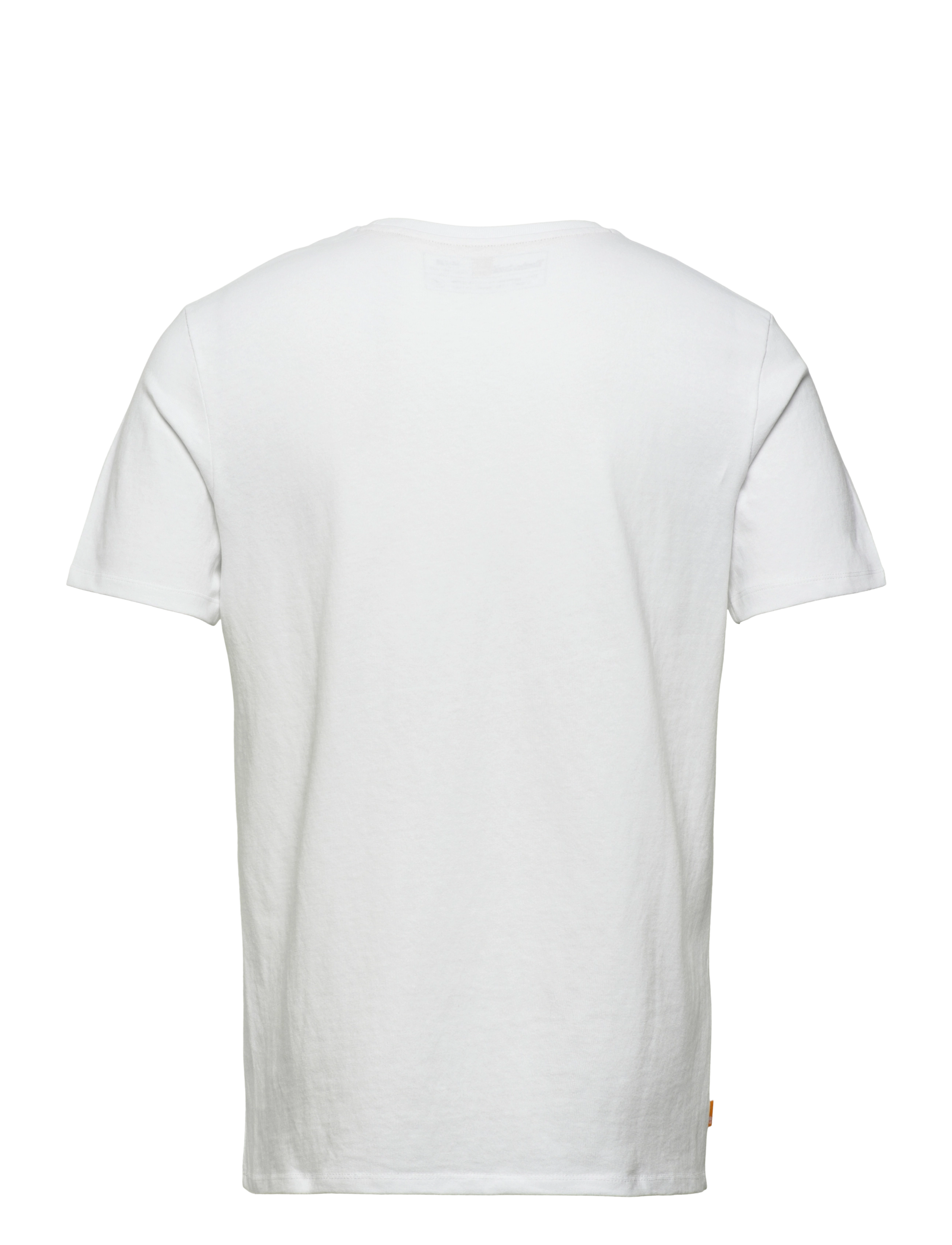 Timberland - SS Heavy Weight Woven Badge Tee (Regular) - white - 1