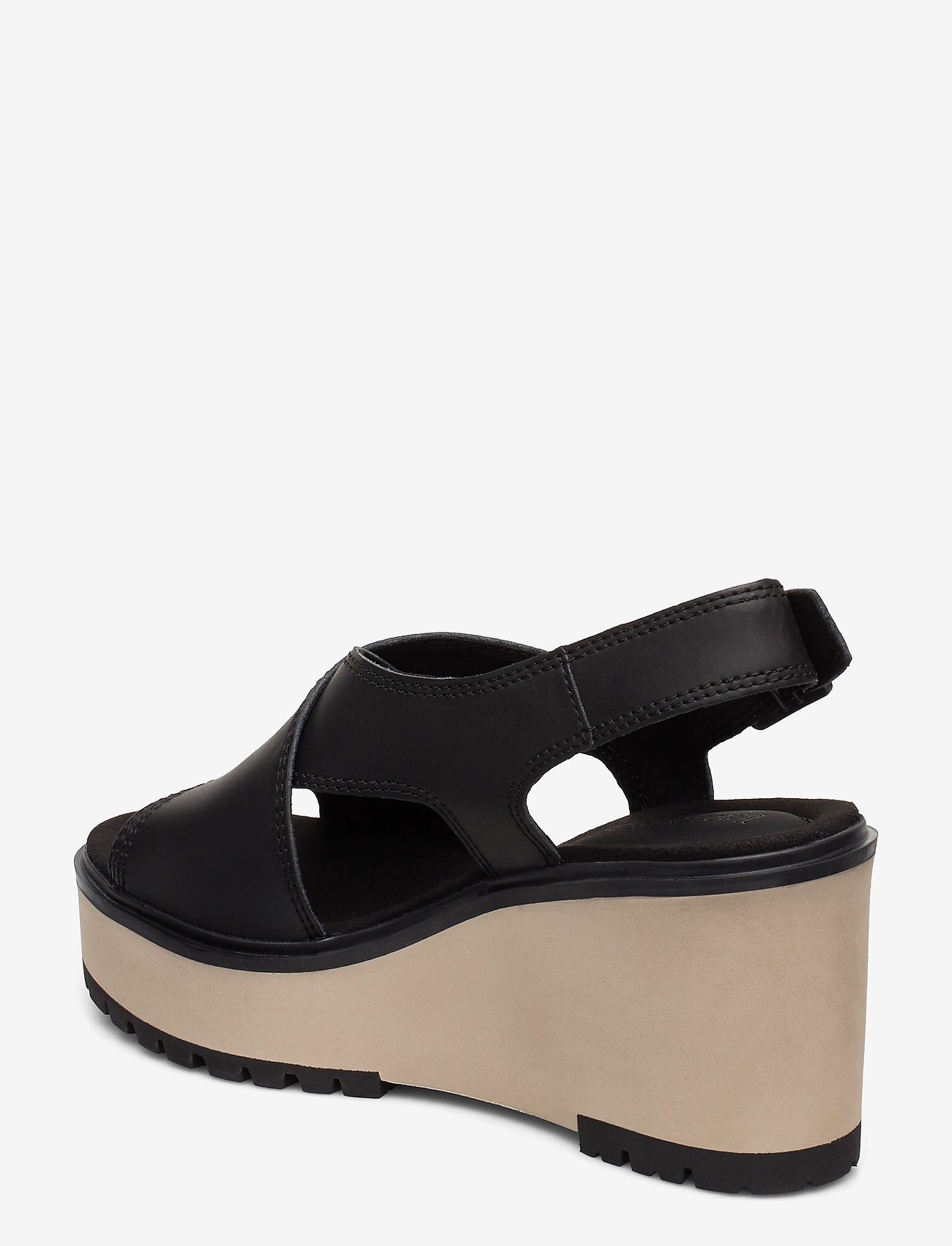 Timberland - Koralyn Cross Band Wedge - jet black - 2