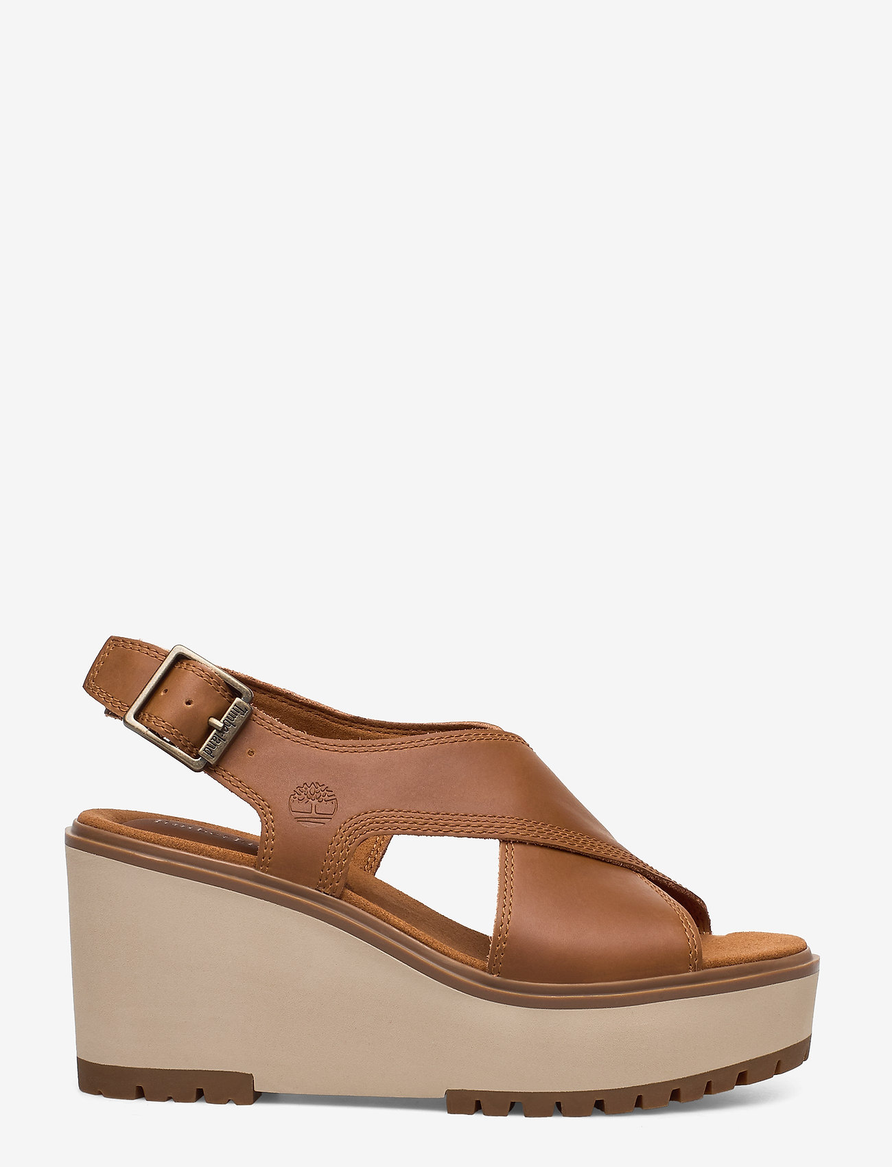 Timberland - Koralyn Cross Band Wedge - saddle - 1