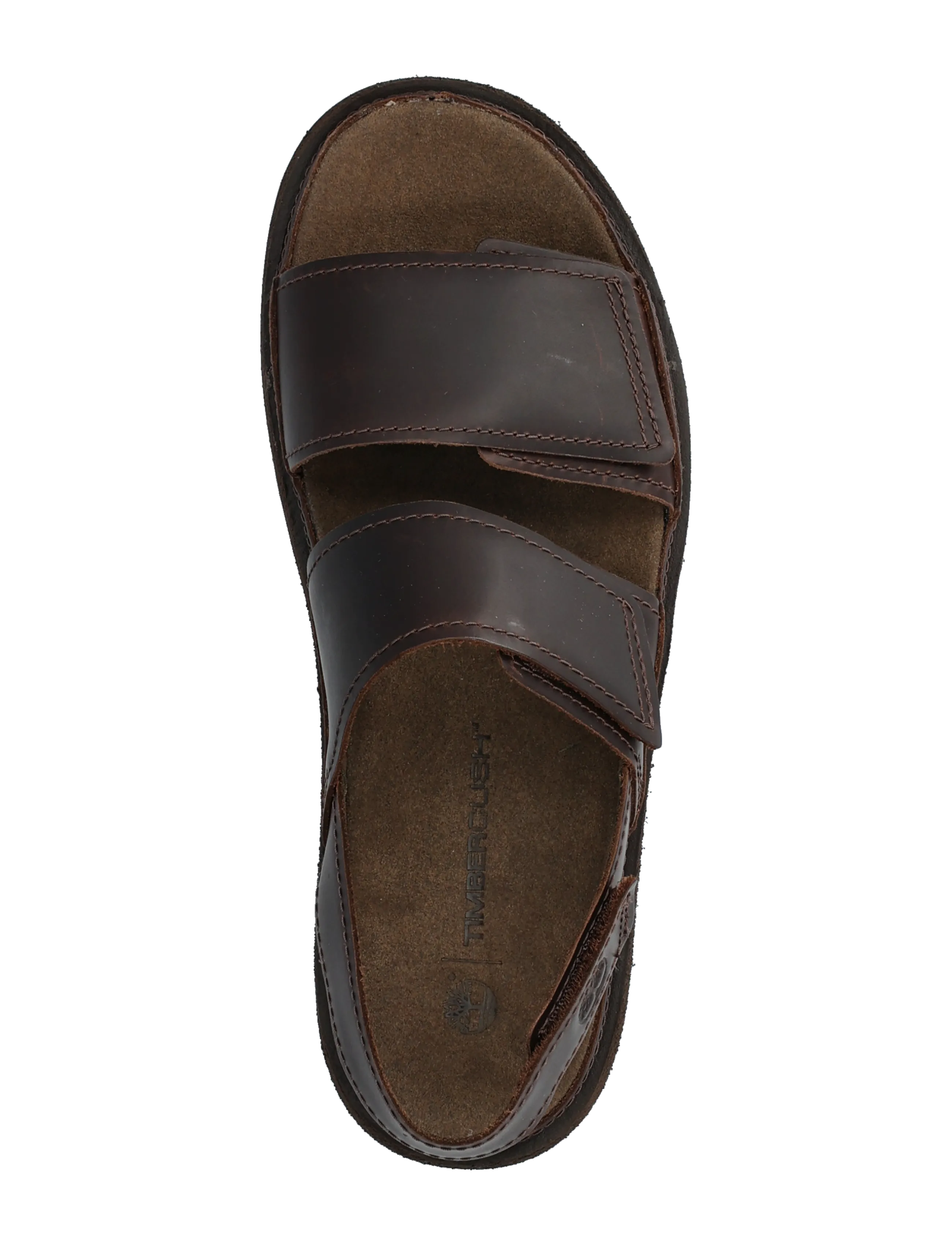Timberland - CASCO COVE BACKSTRAP SANDAL DARK BROWN FULL GRAIN - dark brown - 3