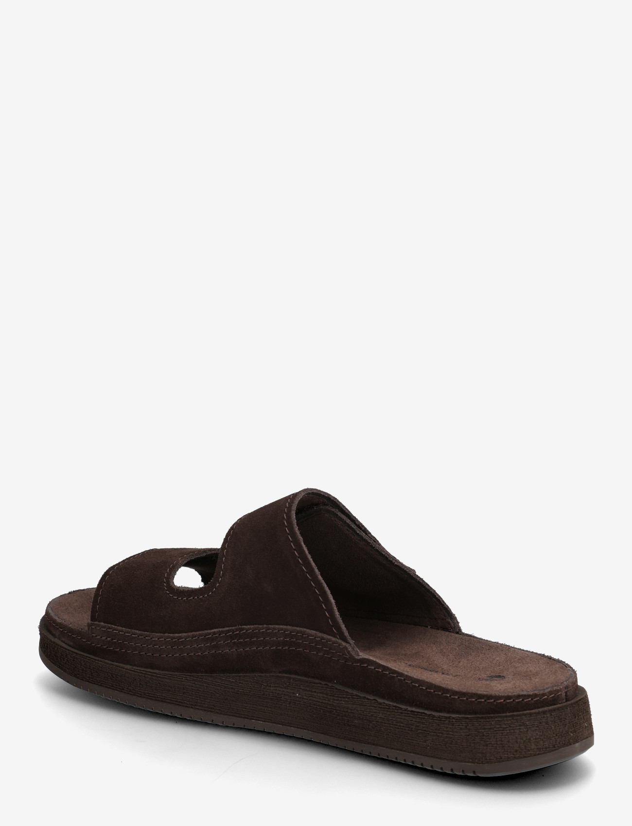 Timberland - CASCO COVE SLIDE SANDAL DARK BROWN SUEDE - osta stiili järgi - dark brown - 1