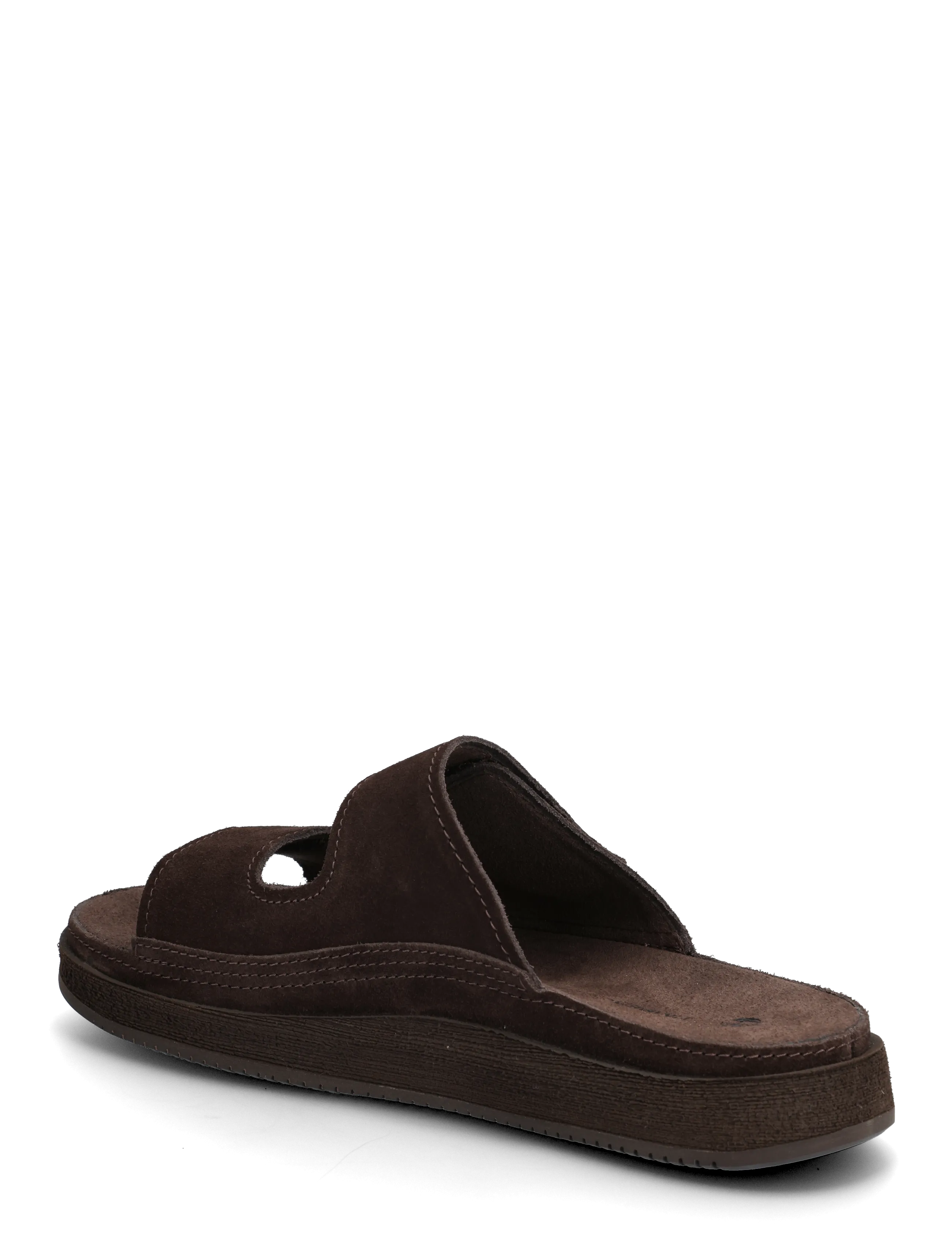 Timberland - CASCO COVE SLIDE SANDAL DARK BROWN SUEDE - shop by style - dark brown - 1
