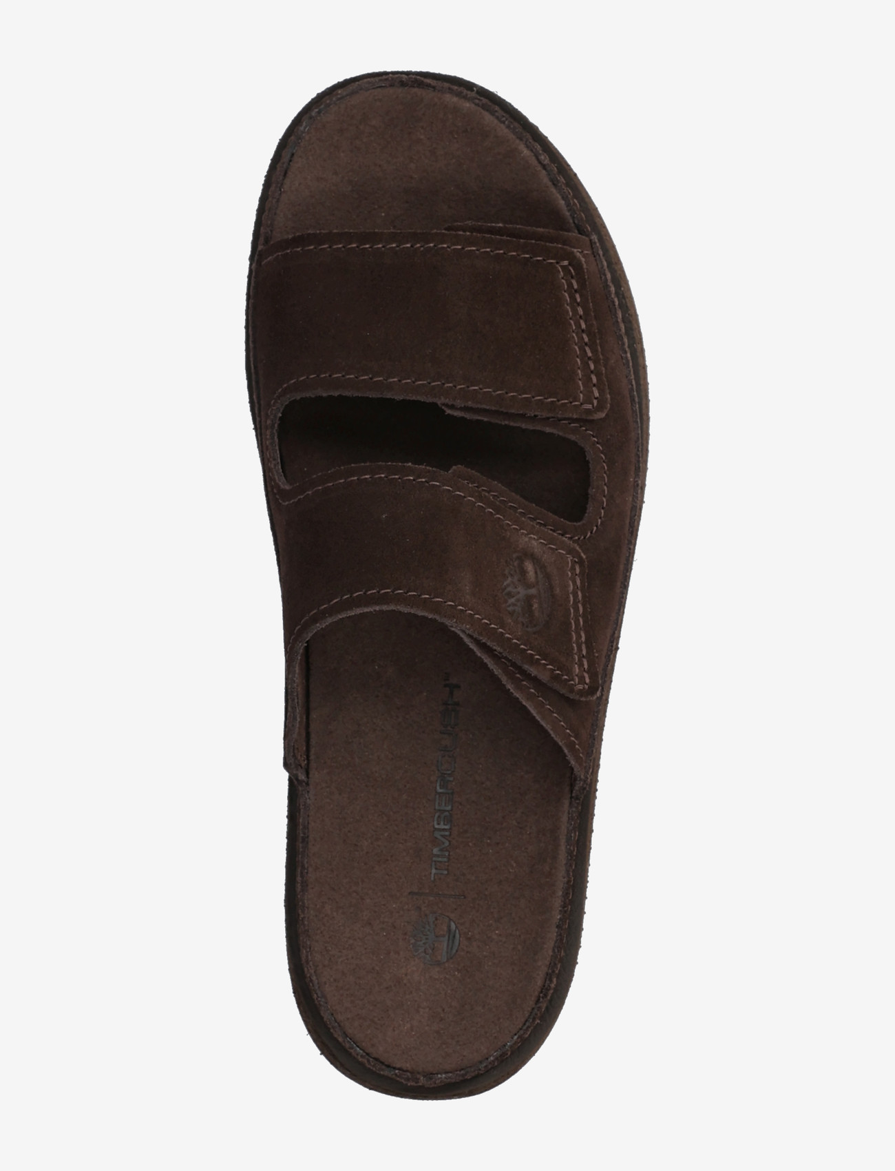 Timberland - CASCO COVE SLIDE SANDAL DARK BROWN SUEDE - osta stiili järgi - dark brown - 3