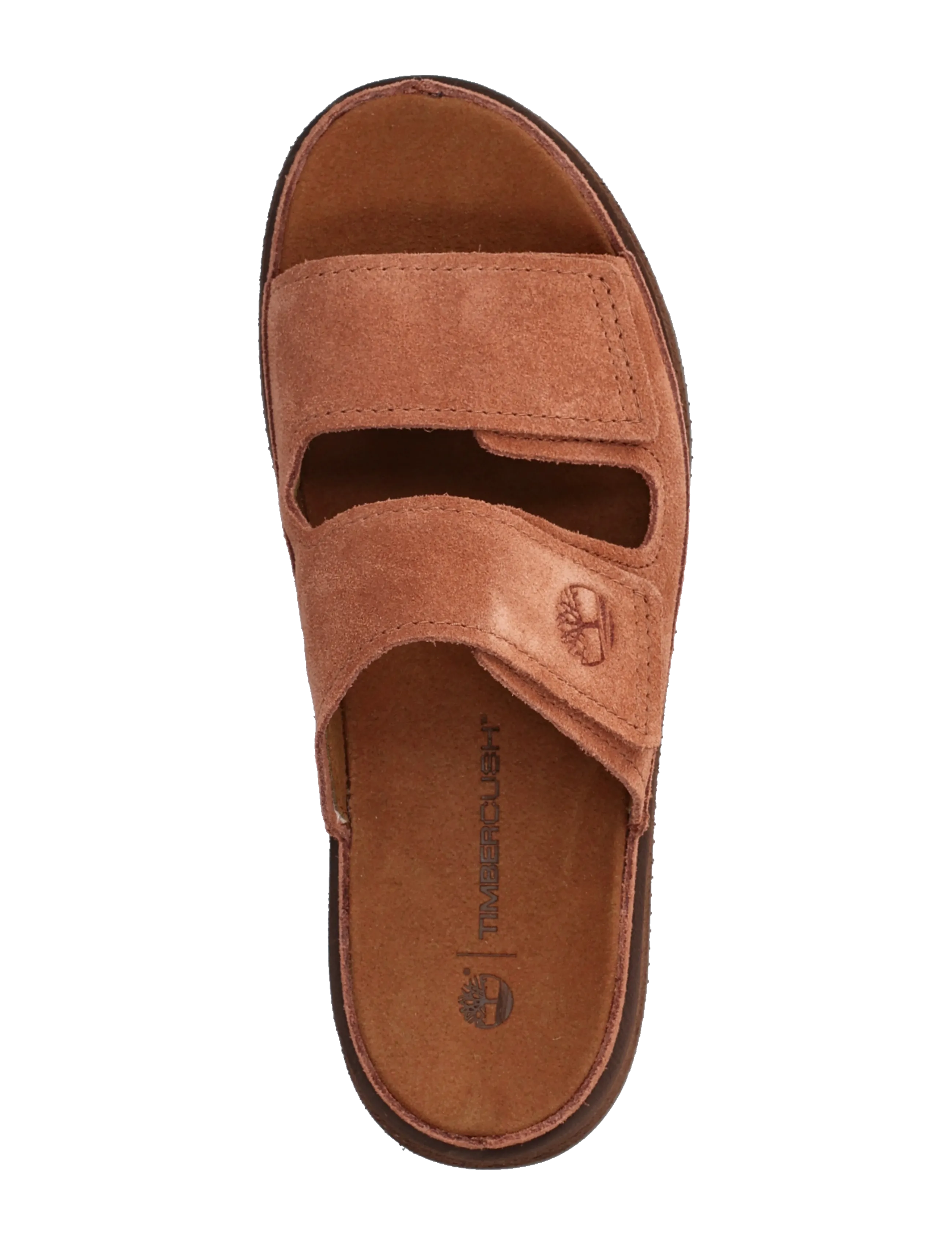 Timberland - CASCO COVE SLIDE SANDAL MEDIUM BROWN SUEDE - verslaðu eftir stíl - medium brown - 3