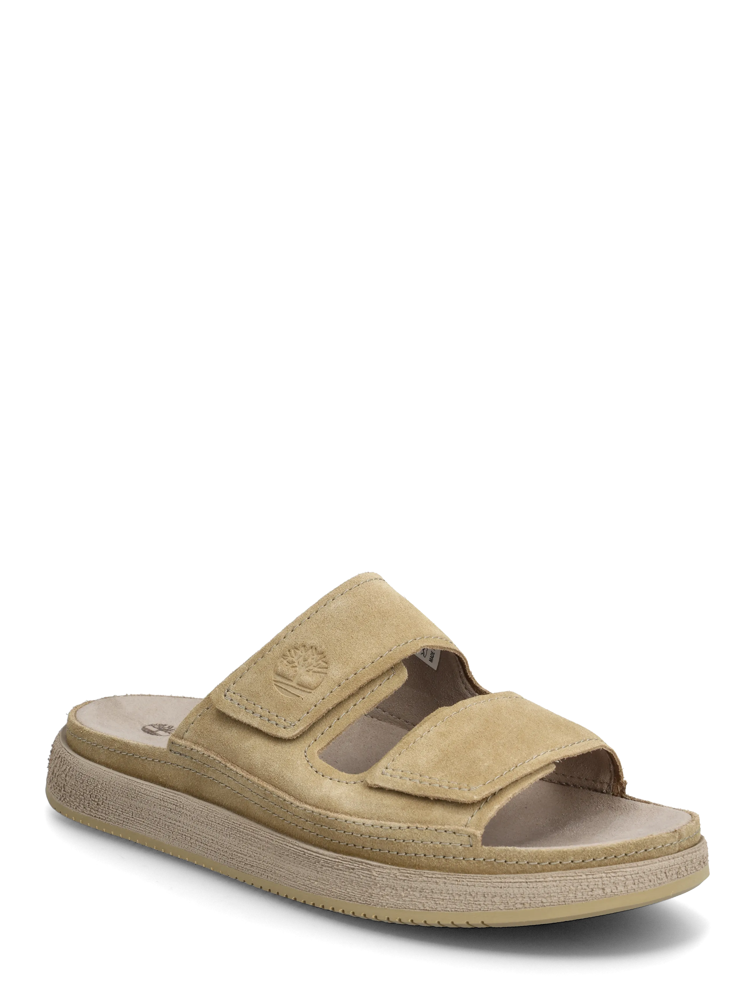 Timberland Casco Cove Slide Sandal Medium Beige Suede, Mænd, Slide Sandal, Beige, Str: 41.5