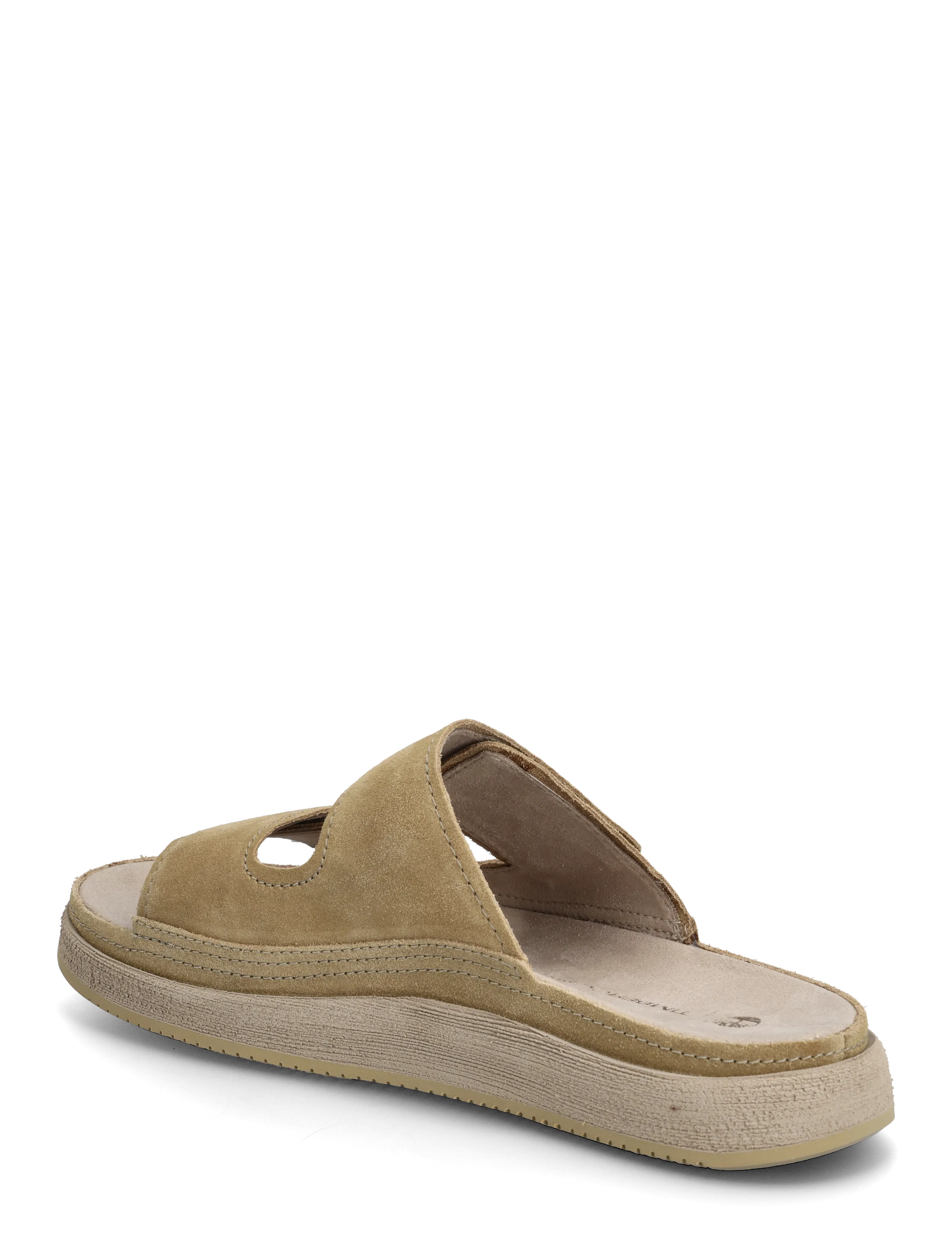 Timberland - CASCO COVE SLIDE SANDAL MEDIUM BEIGE SUEDE - shoppa efter stil - medium beige - 1