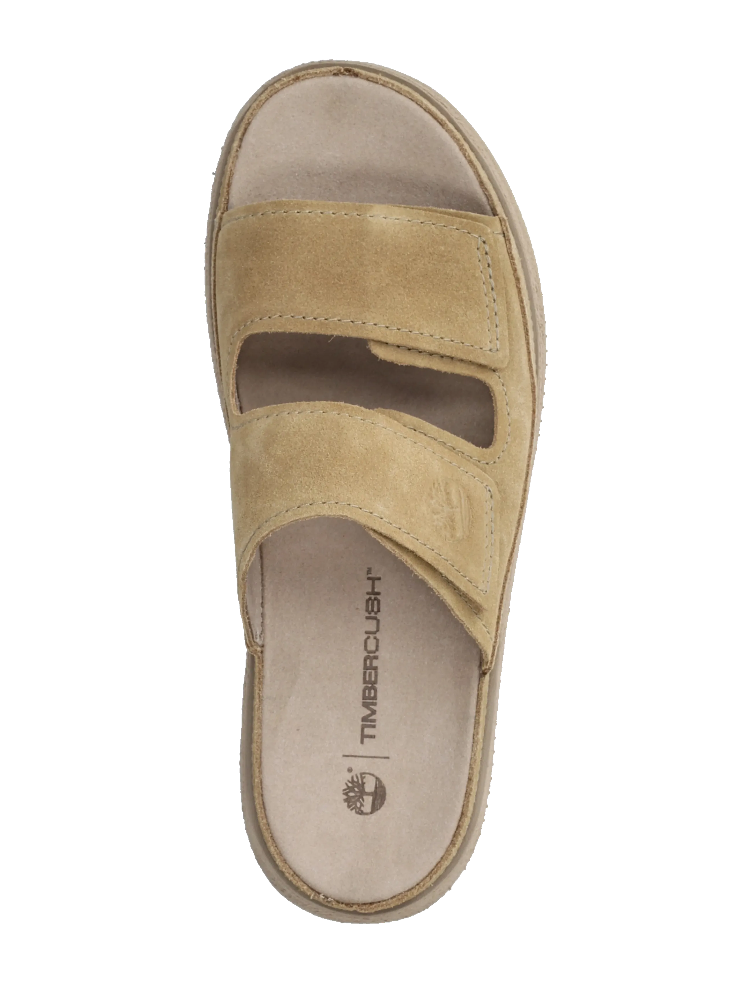 Timberland - CASCO COVE SLIDE SANDAL MEDIUM BEIGE SUEDE - shoppa efter stil - medium beige - 3