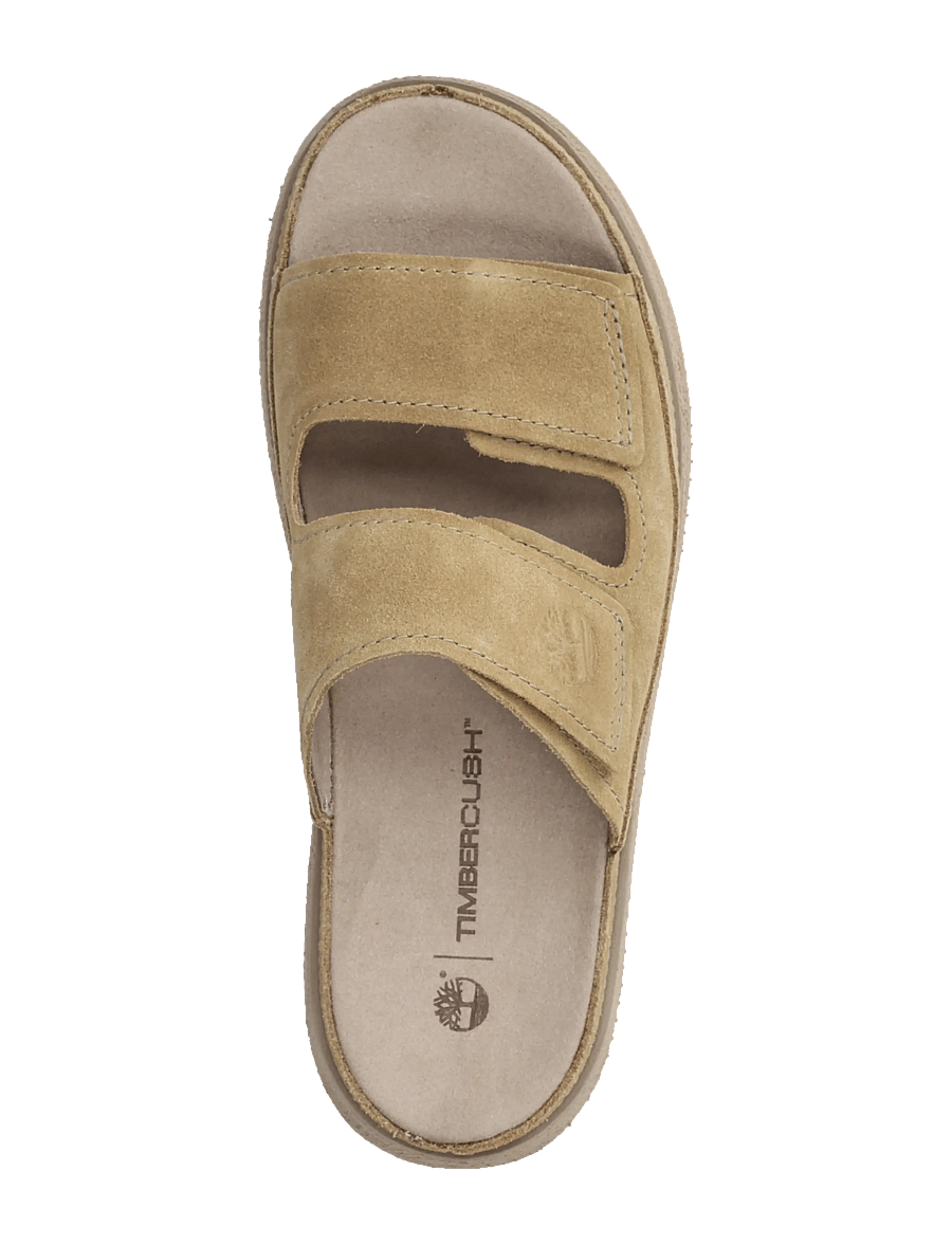 Timberland - CASCO COVE SLIDE SANDAL MEDIUM BEIGE SUEDE - nach stil kaufen - medium beige - 3