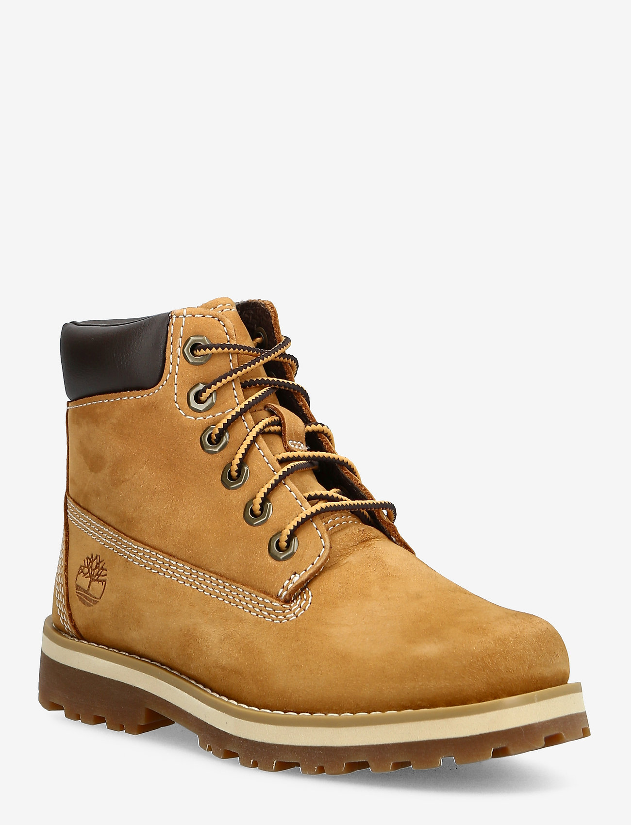 Timberland - Courma Kid Traditional 6In - dzieci - wheat - 0