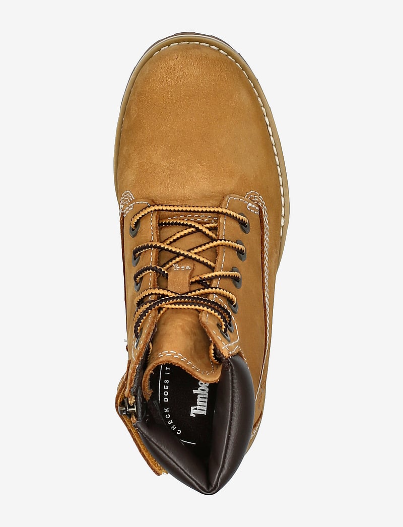 Timberland - MID LACE UP BOOT - stövlar & kängor - wheat - 3