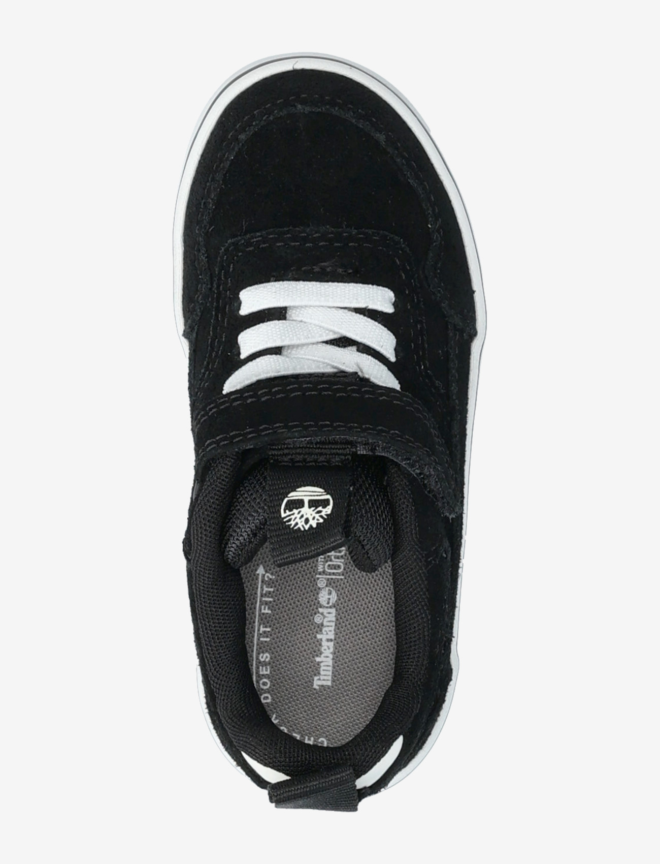 Timberland - STONE JUMP LOW HOOK & LOOP SNEAKER BLACK SUEDE - kõrge säärega tossud - black - 3