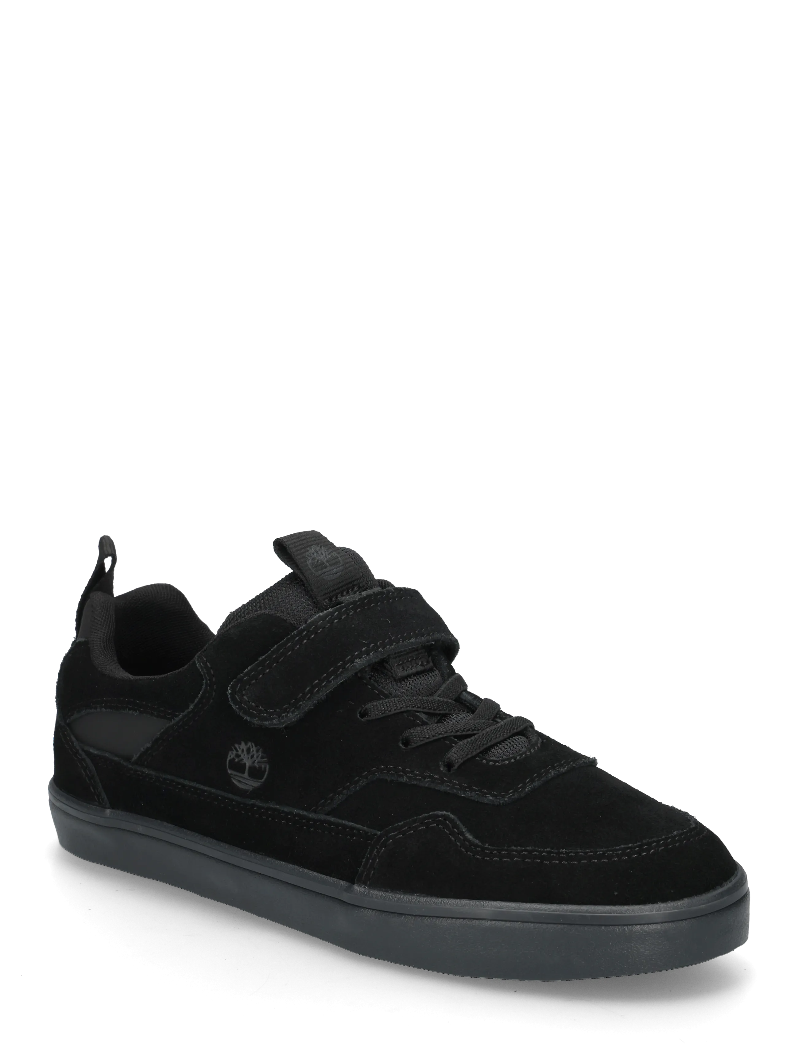 Timberland LOW HOOK & LOOP SNEAKER - Schuhe - BLKSUEDE WBLK / black