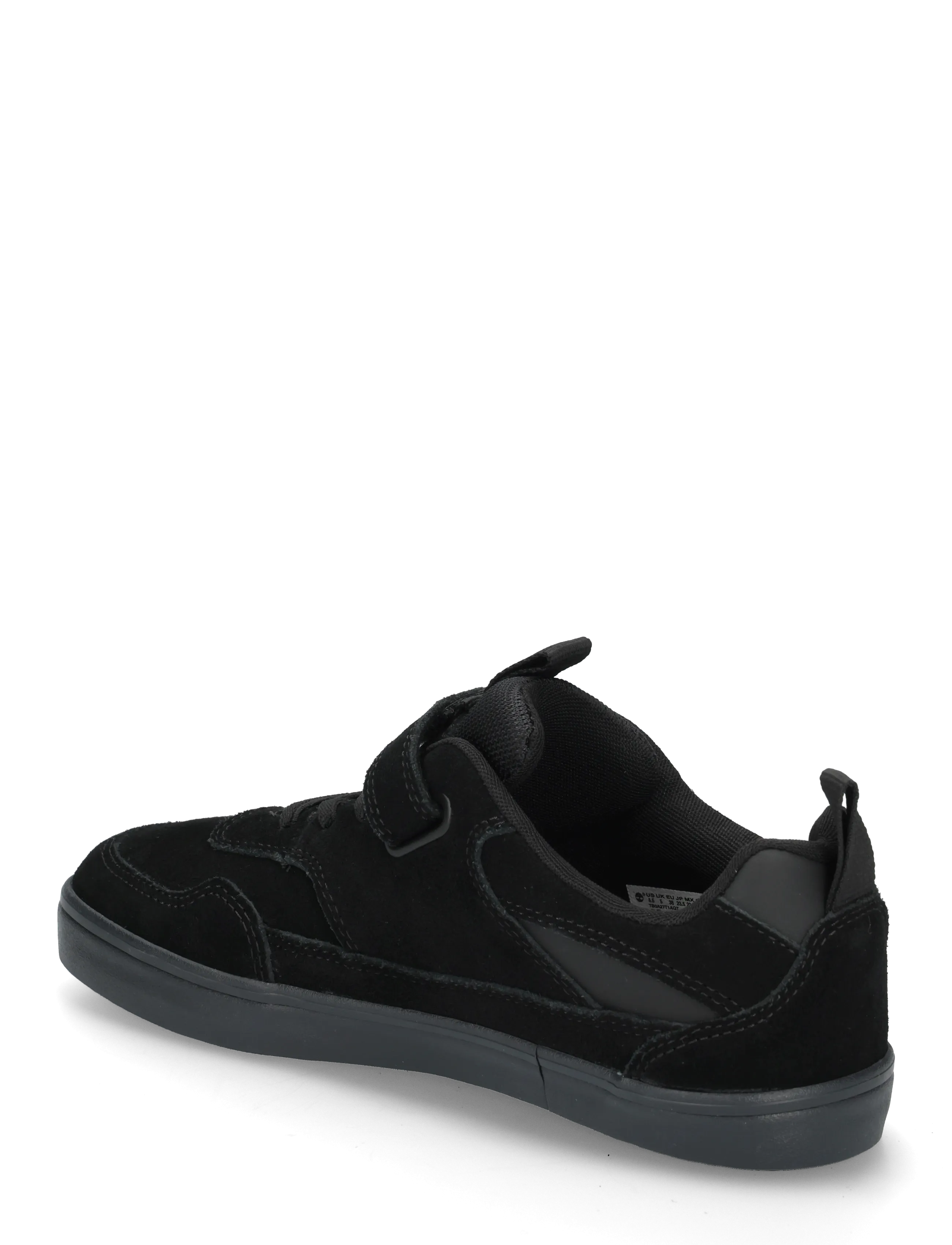 Timberland - LOW HOOK & LOOP SNEAKER - niedriger schnitt - blksuede wblk - 1