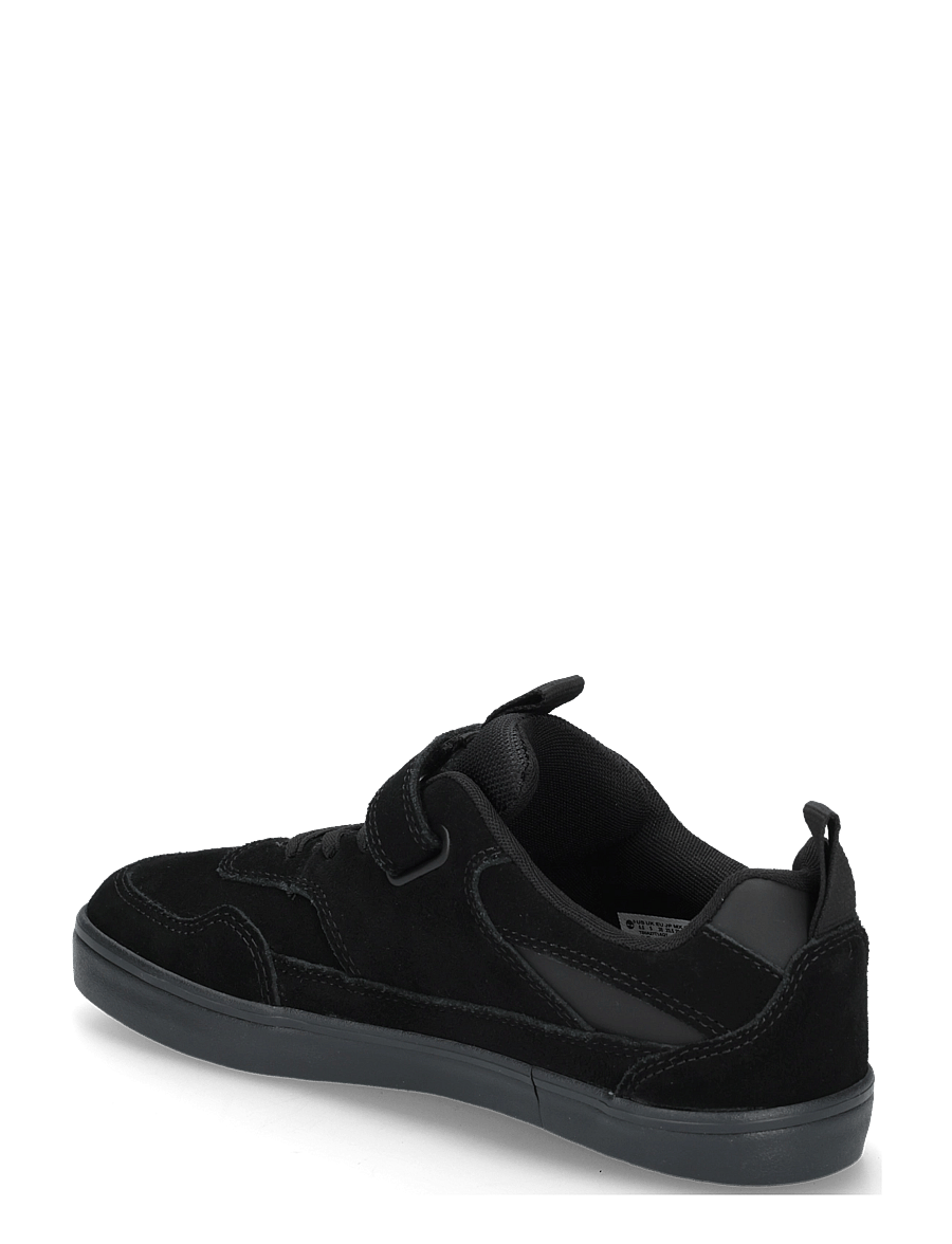 Timberland - LOW HOOK & LOOP SNEAKER - niedriger schnitt - blksuede wblk - 1