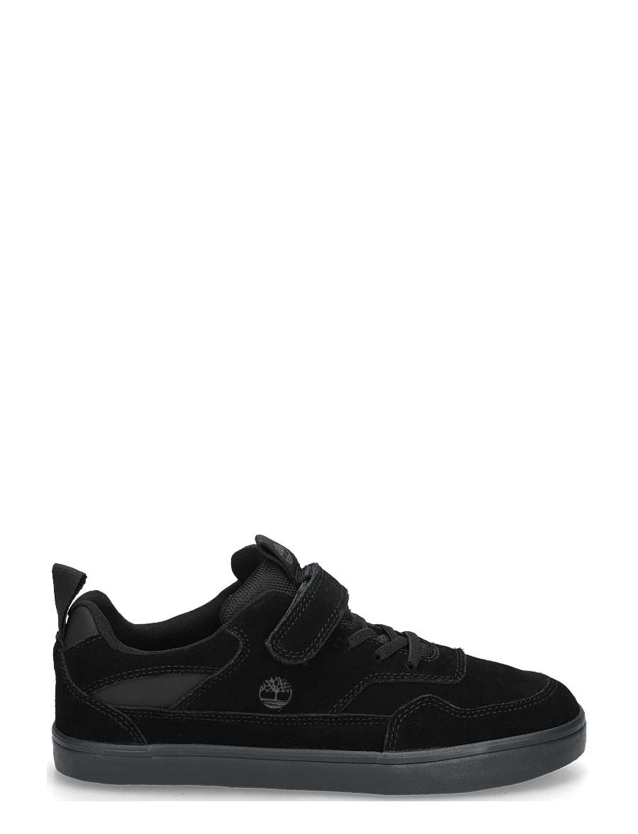 Timberland - LOW HOOK & LOOP SNEAKER - niedriger schnitt - blksuede wblk - 2